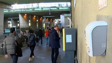 Koronavirüse Karşı Önlem Amacıyla Metrobüs Duraklarına Konulan Dezenfektan Cihazlarını Kırdılar