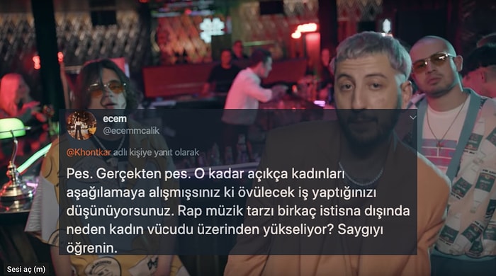 Khontkar'ın YouTube'da Kısa Sürede Trend Olan "Sürtüğe Bak" Klibi Tepkilerin Odağında