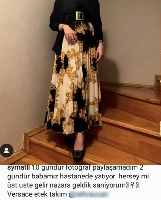 7. İnsan babası hastanedeyken böyle üzülüyor demek ki...