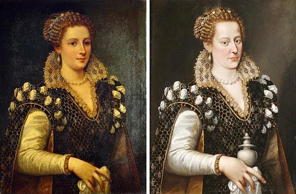 1. Isabella de’Medici'nin Portresi / Bilinmeyen sanatçı