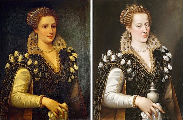 1. Isabella de’Medici'nin Portresi / Bilinmeyen sanatçı