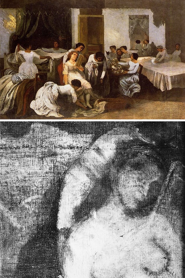 Gelinin Hazırlığı / Gustave Courbet
