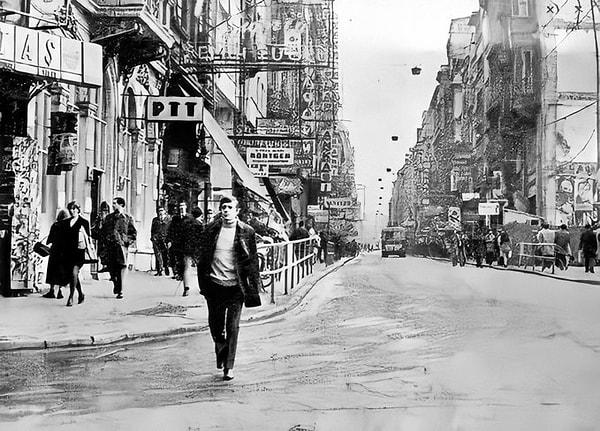 3. İstiklal Caddesi, İstanbul, 1970.