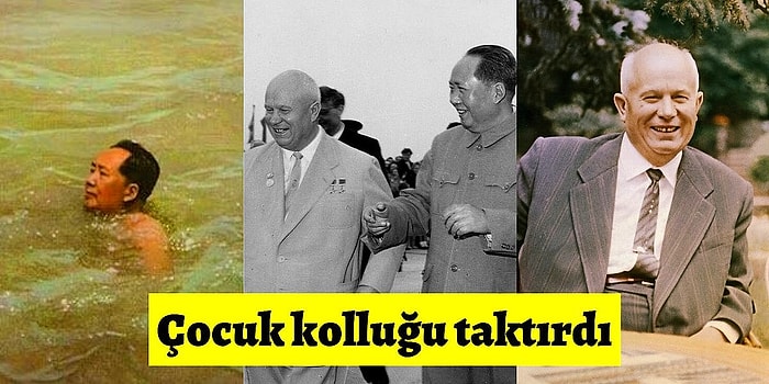 Diplomatik Küçük Düşürme Örneği Olan Mao Zedong ve Nikita Khrushchev Arasında Yaşanan Garip Yüzme Havuzu Olayı