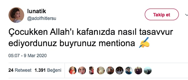 Her şey Twitter'daki şu soruyla başladı...