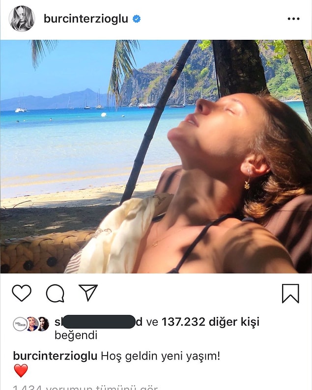 Dün, Burçin Terzioğlu'nun doğum günüydü,