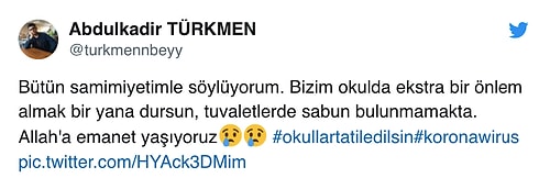 Sağlık Bakanı'Milli Eğitim ile Görüşeceğiz' Dedi: Sosyal Medyanın Gündemi Koronavirüs Nedeniyle #okullartatiledilsin