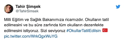 Sağlık Bakanı'Milli Eğitim ile Görüşeceğiz' Dedi: Sosyal Medyanın Gündemi Koronavirüs Nedeniyle #okullartatiledilsin