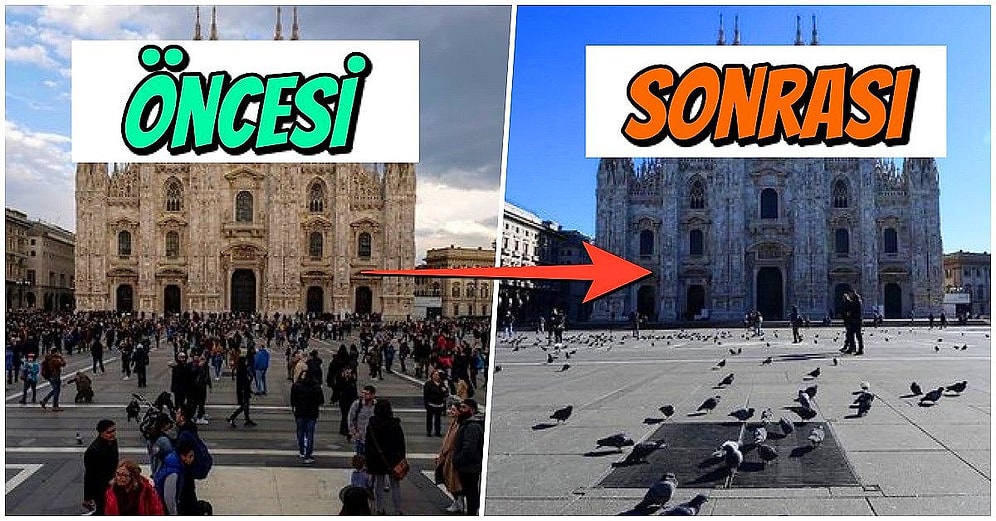 İtalya Hayalet Ülkeye Döndü! Koronavirüs Yüzünden Bomboş Kalan Turistik Yerlerden İnanılmaz Fotoğraflar