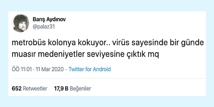 Virüs Sebebiyle Yeniden Rağbet Gören Kolonya Geleneğiyle İlgili İki Çift Lafı Olan 14 Kişi