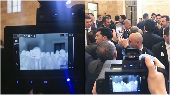 Cumhurbaşkanı Erdoğan'ı Koronavirüs'ten Korumak İçin Termal Kameralarla İzliyorlar!