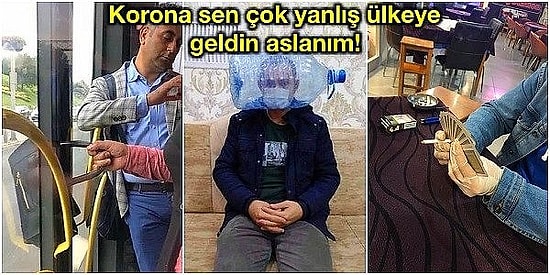 Memleketimden Çok Acayip Korona Manzaraları! Virüs Sebebiyle Paniğe Kapılanların Aldığı İlginç Önlemler