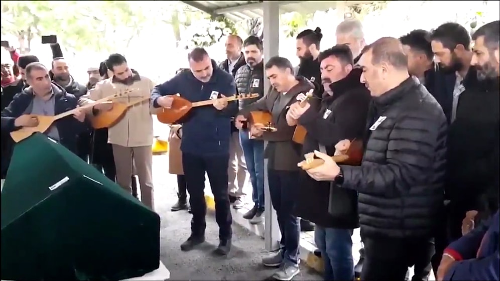 Malatyalı Halk Ozanı Aşık Kul Duran'ı Son Yolculuğuna Kendi Besteleriyle Uğurladılar
