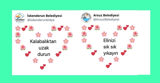 Koronovirüs Nedeniyle Sağlık Önlemleri Had Safhaya Çıkmışken Belediyelerimizin Yaptığı Küçük Hatırlatmalar