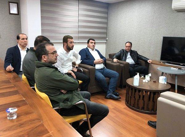 Eski milletvekilinden destek ziyareti: 'Başkanımız Kadir Aydar'ın yanındayız'