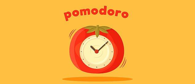 Pomodoro tekniği, kısa zamanda verimli çalışmak isteyenlerin uygulayabileceği kolay ve etkili bir yöntem.