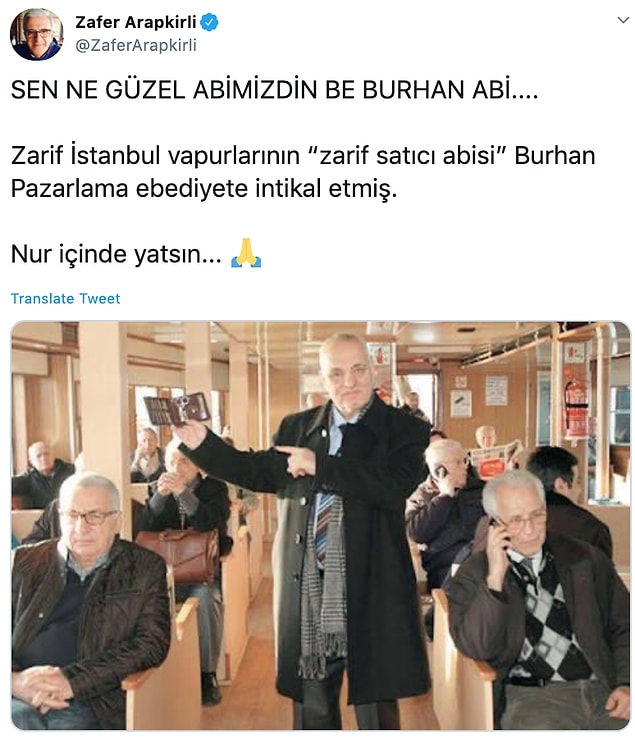 Burhan Demircan'ın vefatı, sosyal medyanın da gündemindeydi...