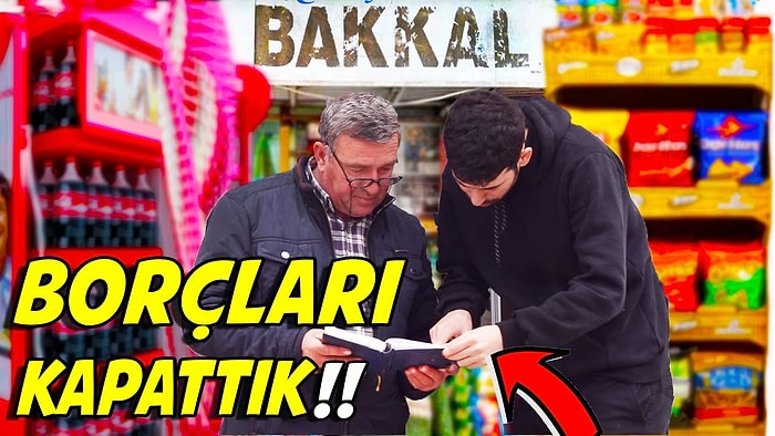 Durumu Kötü Olan İnsanların Bakkal Defterindeki Borçlarını Ödeyen Güzel İnsanlar