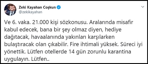 Türkiye'de 6. Koronavirüs Vakası Umreden Dönen Bir Kişide Görüldü: 21 Bin Kişinin Daha Gelmesi Bekleniyor