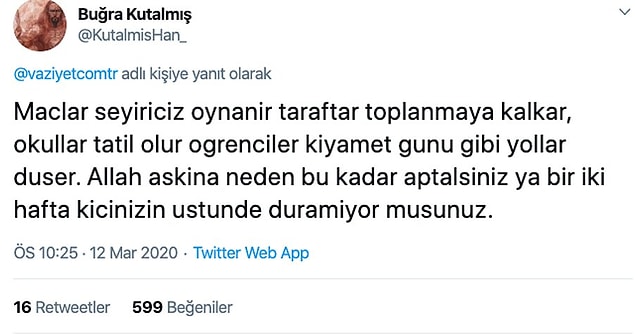 Sizin bir akşamlık eğlenceniz virüsün yayılmasını hızlandırabilir, riskli grupta bulunan insanları tehlikeye sokabilir. Bunu akıl etmek, şimdiden tedbir almak neden bu kadar zor?