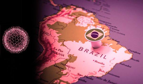 Brezilya'da da Koronavirüse yakalanan 1 kişi iyileşti.