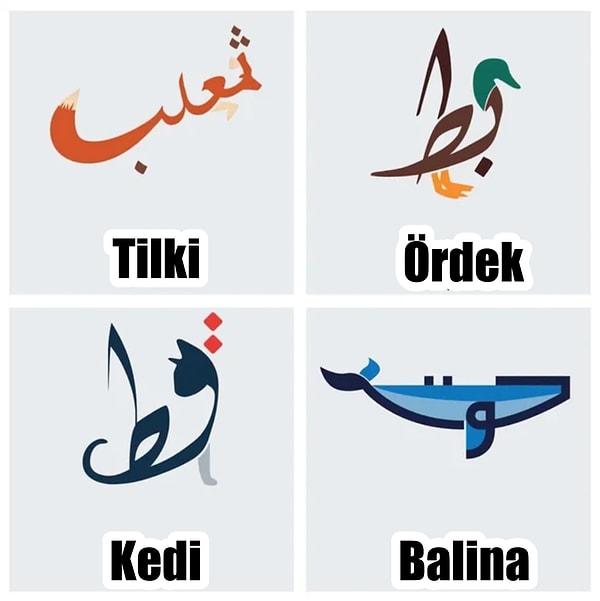 1. Arapça sözcüklerin yazılışları anlamlarına göre değiştirilse nasıl olurdu?