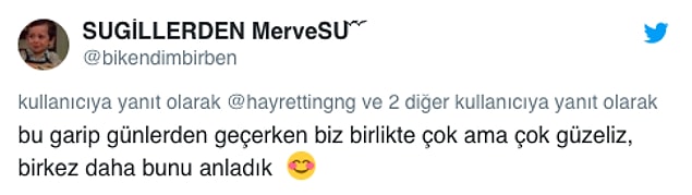 Sosyal medyadaki bu konuşması sonrası güzel tepkiler gecikmedi...