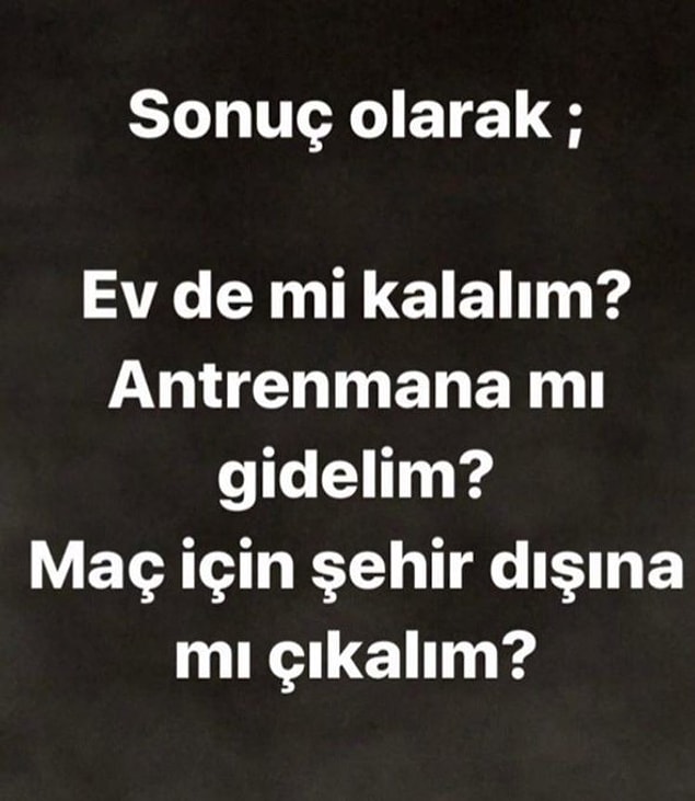 16. Kayserisporlu Enver Cenk Şahin: "Evde mi kalalım? Antrenmana mı gidelim? Maç için şehir dışına mı çıkalım?"
