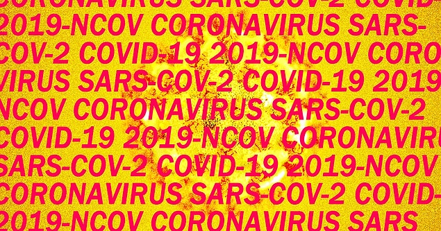 Dünya Sağlık Örgütü (WHO) virüsün tam adı belirlenmiş olmasına rağmen SARS-CoV-2 yerine "Covid-19'a sebep olan virüs" veya "Covid-19 virüsü"nü kullanmayı tercih etti.