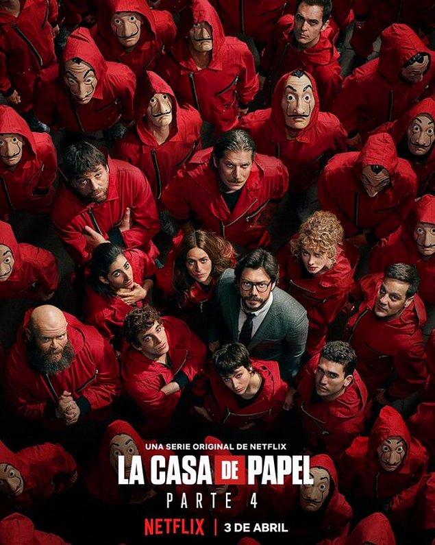 8. La Casa de Papel'den 4. sezon posteri yayınlandı.