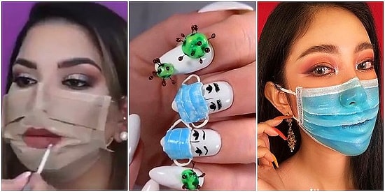 Безумная тенденция коронавируса, которая захватила мир моды и макияжа