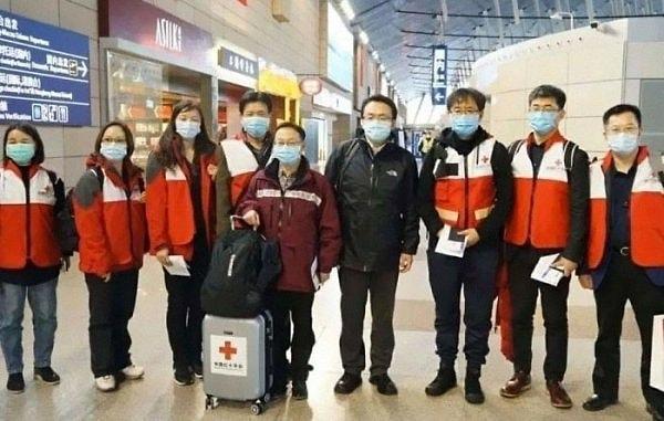 4. "Çin'de virüs ile mücadele eden ekip şimdi İtalya'ya gidiyor. Gerçek kahramanlar."