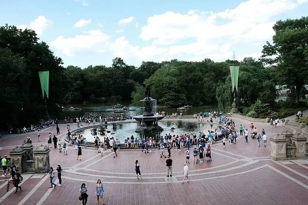 8. Центральный парк в июне 2017 года: