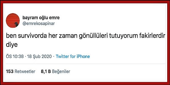 Tüm Heyecanıyla Devam Eden Survivor 2020'nin Keyfini Mizahla Çıkaran Kokonatseverler