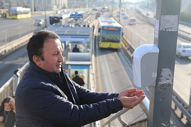 "100 adet dezenfekte istasyonu kurulacak"