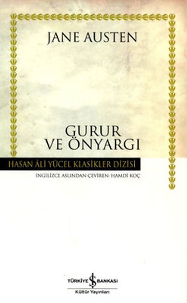 10. Aşk ve Gurur - Jane Austen