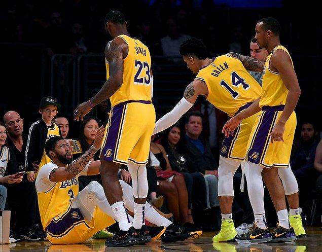 37. Los Angeles Lakers, iki oyuncusunun corona virüsü test sonuçlarının pozitif çıktığını açıkladı.