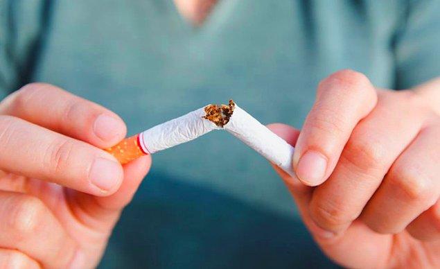 34 yaş altı sigara içenlerin %36'sı Koronavirüs salgınından sonra sigarayı bırakmayı düşündüğünü söylüyor.