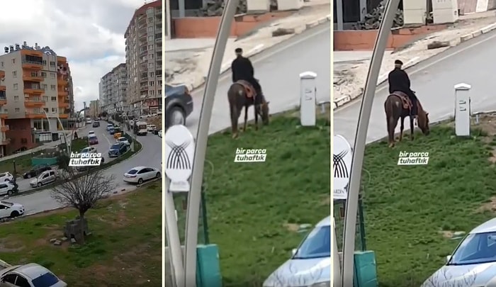 'Evde Kalın' Uyarılarını Dikkate Almayıp Sokağa Atıyla Çıkan Yaşlı Adam