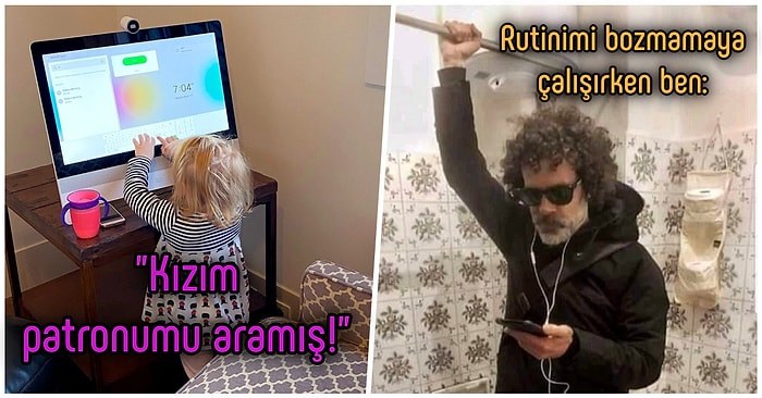 Evden Çalışmaya Başlamalarının Ardından Ofiste Geçirdiği Günleri Mumla Arayan 16 Dertli Beyaz Yakalı