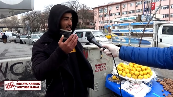 Koronavirüs Salgını İçin Evde Kalın Uyarılarına Uymayan Pazarcı Gencin Sözlerini Soluksuz Dinleyeceksiniz