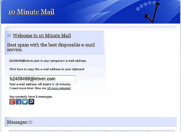 8. 10 Minute Mail