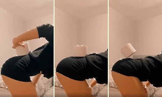 Ev Karantinası Altında Olan İnsanlardan 'Popo Üzerinde Tuvalet Kağıdı Çevirme' Akımı