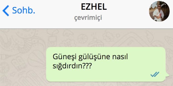 WhatsApp'ta Ezhel'i Tavlayabilecek misin?