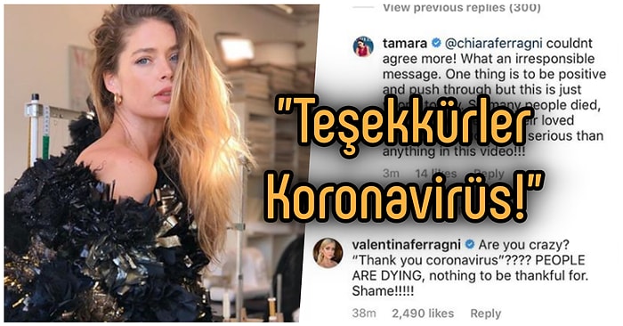 Koronavirüse Teşekkür Mesajı Paylaşan Victoria's Secret Mankeni Doutzen Tepkilerin Odağı Oldu