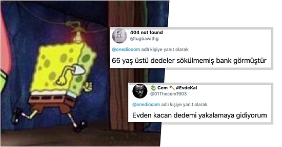 Sünger Bob'un Koşarak Uzaklaştığı Fotoğrafını Alıntılayarak Yaptıkları Tespitlerle Hepimizi Güldüren Takipçilerimiz