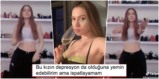 Karantina Günlerinde Can Sıkıntısına Yenik Düşen Duygu Özaslan TikTok Hesabı Açtı ve İlk Dansını Yaptı!