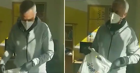 Jose Mourinho, Londra’da Evinden Çıkamayan Yaşlılar İçin Yardıma Koştu