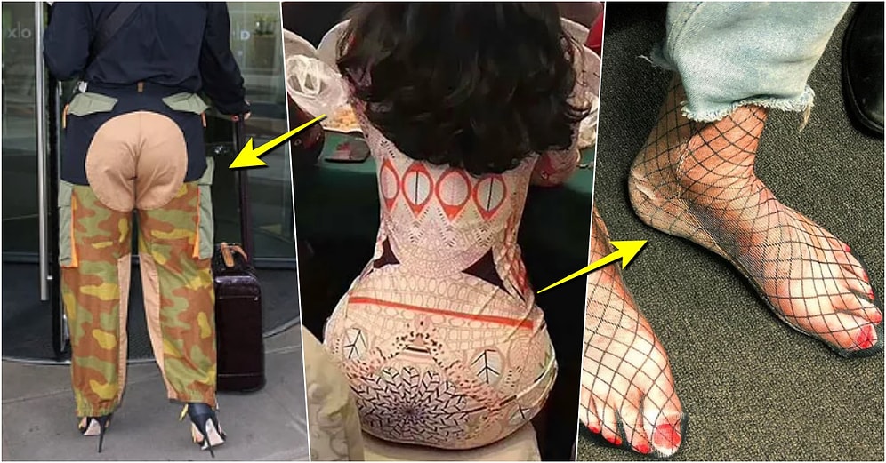 Enteresan Detaylarıyla Bedava Olsa Bile Giymek İstemeyeceğiniz Birbirinden Absürt 19 Kıyafet