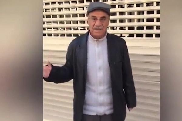 Ankara'da yaşlı bir vatandaşı kamereya gencin cezası belli oldu.